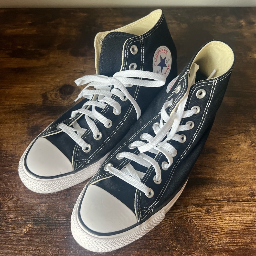 Converse Classic Black and White High-Tops